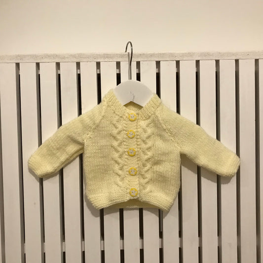 Yellow cardi - Newborn